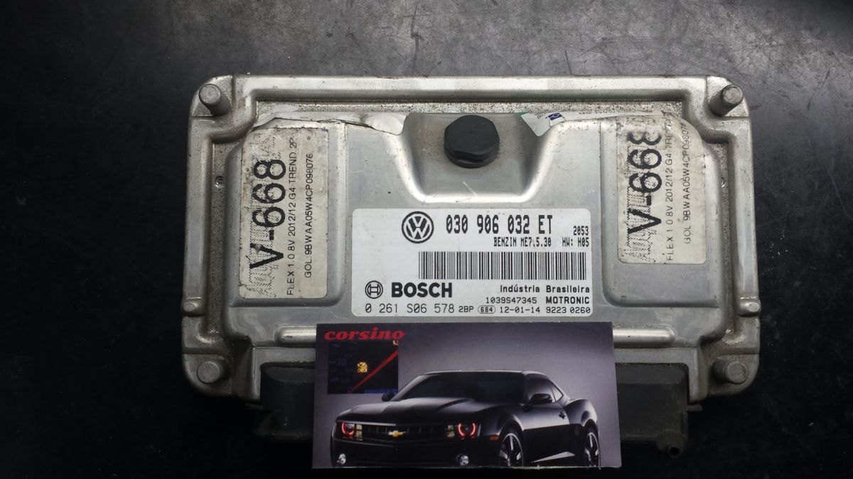corsino modulos Módulo de Injeção gol g4 1.0 8v flex 030 906 032 ET