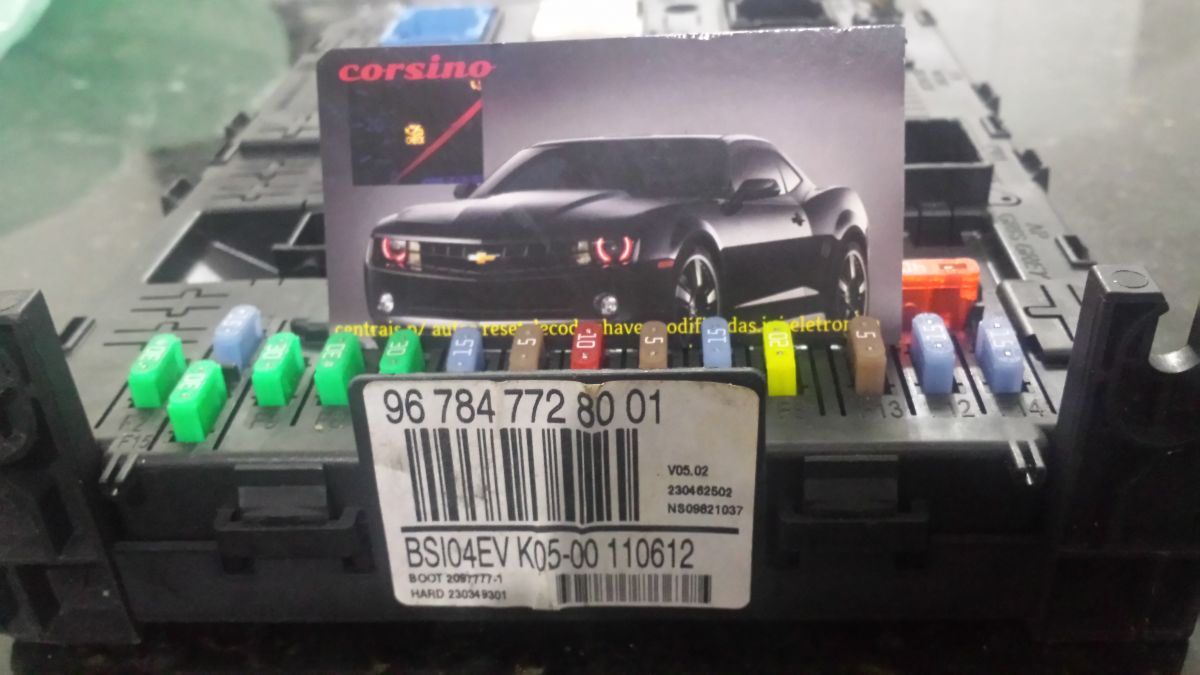 corsino modulos - módulo bsi citroen c4 -96 784 772 80 01